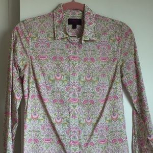 J. Crew x Liberty of London button-down shirt